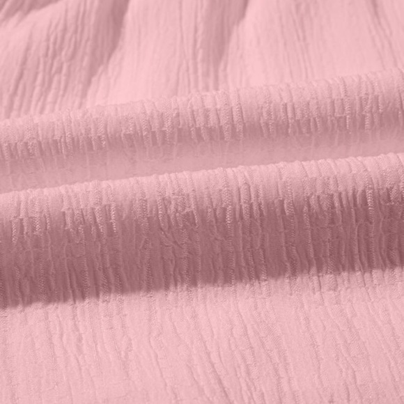 Briar - Pink Ruffled V-Neck Top - Picture 4 of 4